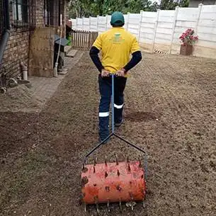 ground aeration & lawn boosting