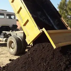 truck transporting fertilizer